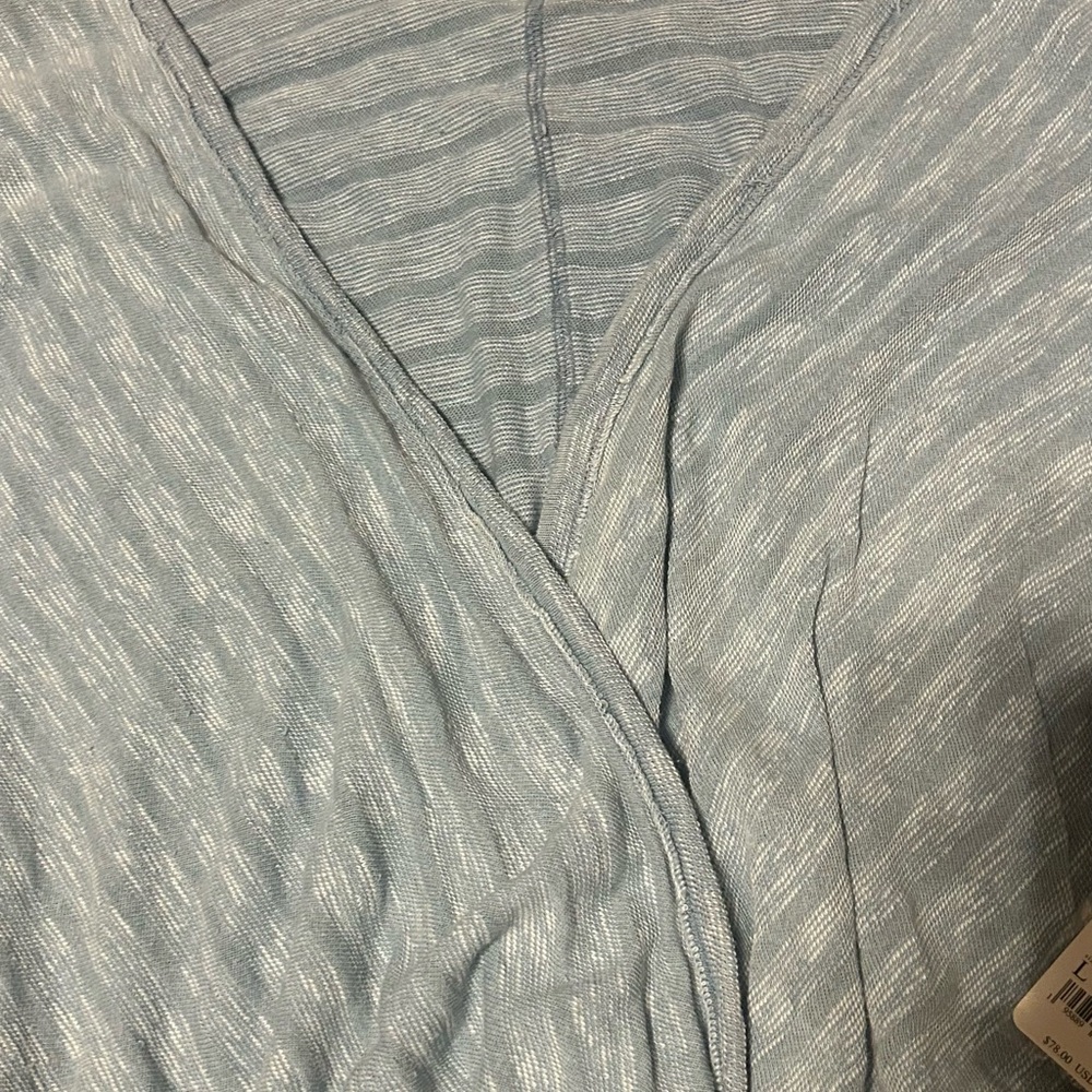 Women's Blue Long Sleeve Top - Picture 8 of 10